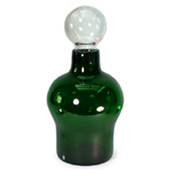 Antique Flame stopper decanter