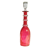 Antique Cranberry Decanter