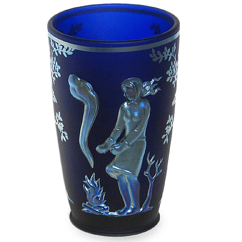 Fenton Faverene Seasons Vase