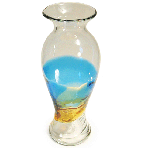 Blenko Water Color Tall Vase