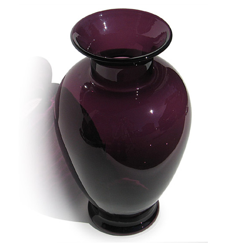 Fenton Aubergine Vase