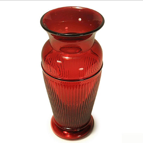 Fenton Cranberry Ribbed