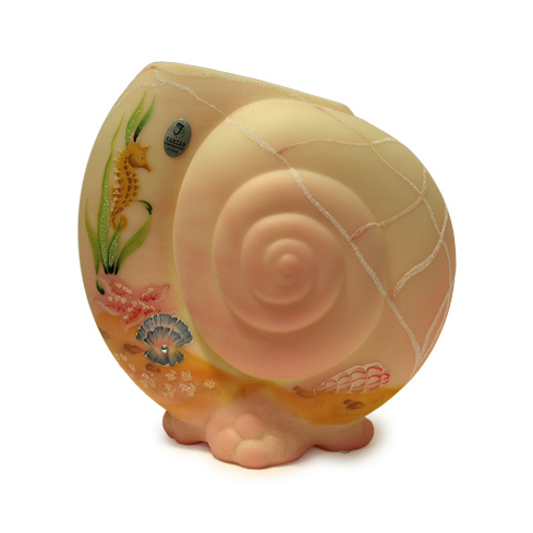 Fenton Nautilus Vase