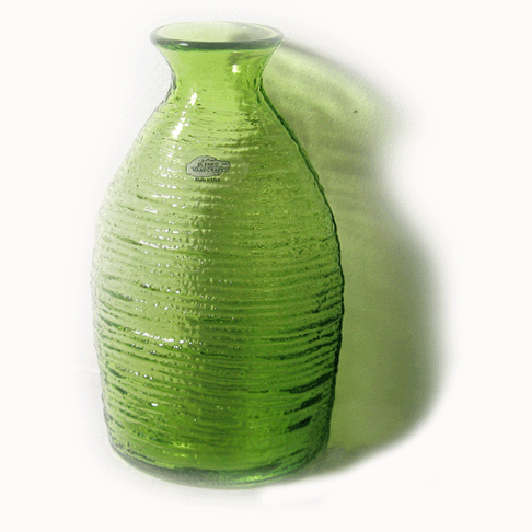 Blenko Textured celery vase